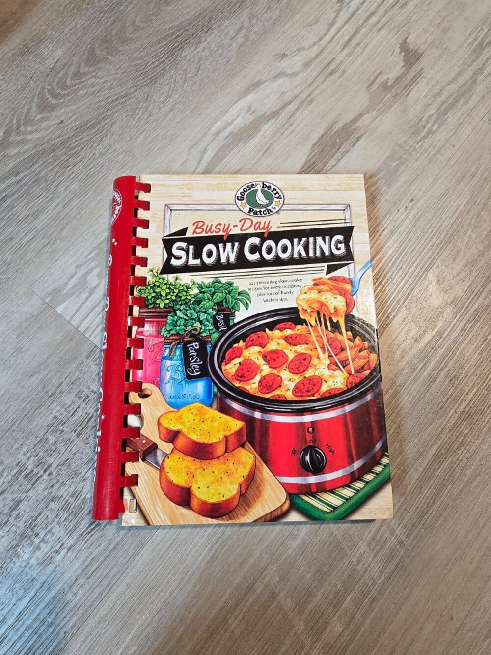 Gooseberry Patch Busy-Day Slow Cooking Cookbook Spiral